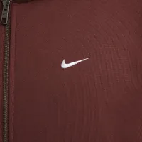 Nike Solo Swoosh чоловічі Full-Zip Толстовка з капюшоном колір коричневий