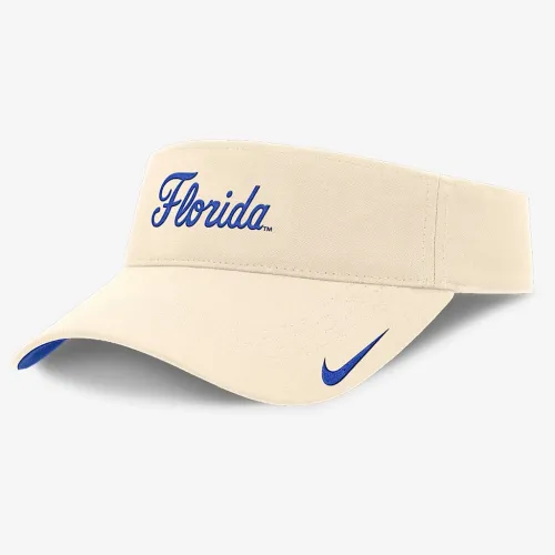 Florida Gators Primetime Ace чоловічі Nike Dri-FIT College Adjustable Visor колір коричневий