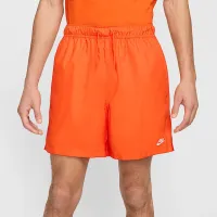 Nike Club мужские Woven Flow шорты Orange