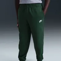 Nike Sportswear Club Fleece Big детские Joggers (Extended Size) цвет зеленый
