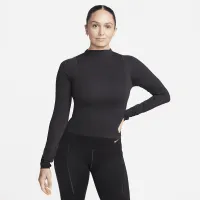 Nike Zenvy женская Dri-FIT Long-Sleeve Top цвет черный
