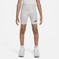 Nike Club Little дитячі Printed Bike шорти колір фіолетовий
