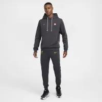 Liverpool FC Standard Issue Third чоловічі Nike Dri-FIT Soccer Pullover Толстовка з капюшоном колір сірий