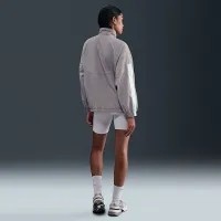 Nike Sportswear Windrunner жіноча оверсайз Куртка колір сірий