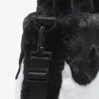 Nike Sportswear Faux Fur Tote (10L) колір чорний