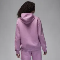 Nike Jordan Brooklyn Fleece жіноча Pullover Толстовка з капюшоном колір фіолетовий