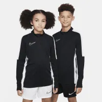 Nike Dri-FIT Academy Big дитячі Soccer Drill Top колір чорний