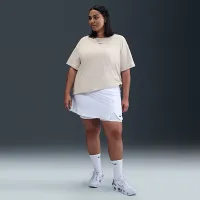 Nike Sportswear Essential жіноча футболка (великі розміри) колір сірий