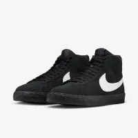Nike SB Zoom Blazer Mid Skate Кроссовки цвет черный