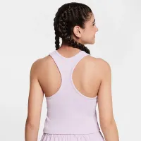 Nike Sportswear Girls' Ribbed Tank Top колір фіолетовий