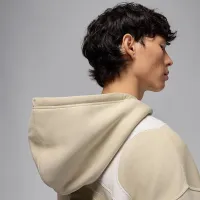 Nike Jordan мужские оверсайз Full-Zip Толстовка с капюшоном цвет коричневый