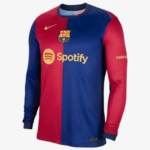 Pedri Barcelona 2024/25 Stadium Home чоловічі Nike Dri-FIT Soccer Jersey блакитний