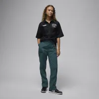 Nike Jordan жіноча Woven Pants колір зелений