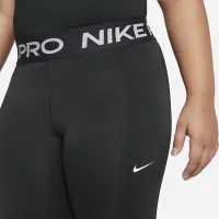 Nike Pro Dri-FIT Big дитячі (Girls') Capri лосіни (Extended Size) колір чорний
