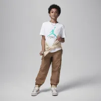 Nike Jordan Big дитячі MJ Double Cargo Pants колір коричневий