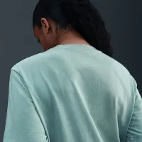 Nike женская Loose Short-Sleeve баскетбольные футболка цвет зеленый