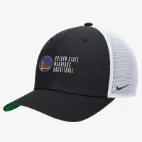 Golden State Warriors 2024/25 Rise Icon Edition Nike NBA Trucker Cap цвет черный