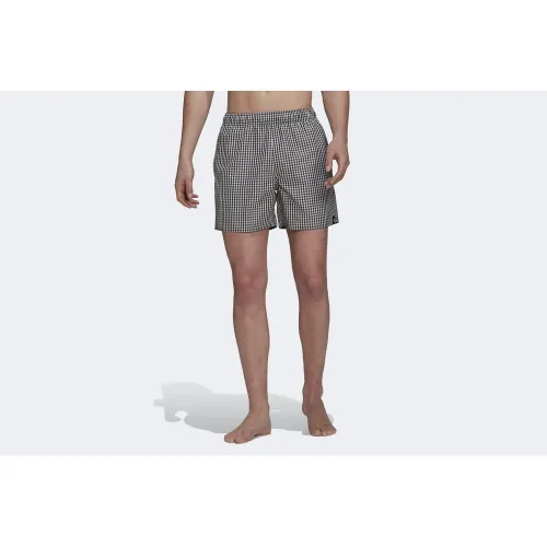 Шорти adidas Check Swim HA0368 - Біло-Чорні