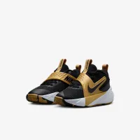 Nike Team Hustle D 12 Little дитячі Кросівки колір чорний
