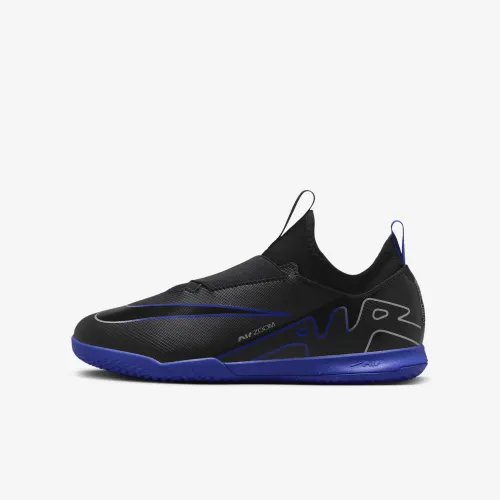 Nike Jr. Mercurial Vapor 15 Academy Little/Big дитячі Indoor/Court Low-Top Soccer Кросівки колір чорний