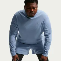 Nike Primary мужские Dri-FIT Long-Sleeve Versatile Top синий