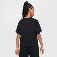 Nike Sportswear Girls' футболка цвет черный