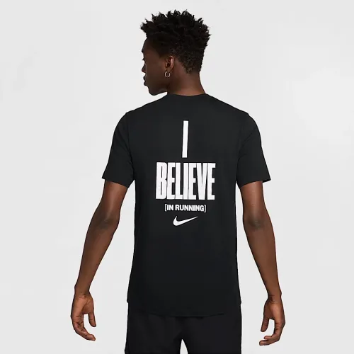 Nike чоловічі Running футболка колір чорний