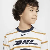 Pumas UNAM 2024/25 Stadium Home Big дитячі Nike Dri-FIT Soccer Replica Jersey колір білий
