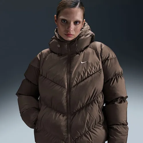 Nike Sportswear Windpuffer женская Storm-FIT Loose Куртка цвет коричневый