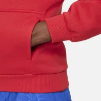 Nike Sportswear Club Fleece Big дитячі Pullover Толстовка з капюшоном колір червоний