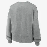 Oregon Legacy Classic Arch женская Nike College Pullover Crew цвет серый