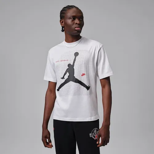 Nike Jordan чоловічі Graphic футболка колір білий