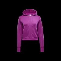 Nike Therma-FIT One женская Full-Zip Толстовка с капюшоном цвет фиолетовый