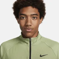 Nike Tour мужские Dri-FIT ADV 1/2-Zip для гольфа Top цвет зеленый
