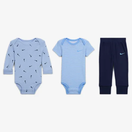 Nike Baby Essentials Baby (0-9M) 3-Piece Bodysuit комплект різнокольорові