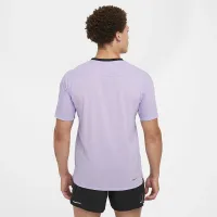 Nike Trail Solar Chase мужские Dri-FIT Short-Sleeve Running Top цвет фиолетовый