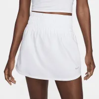 Nike One жіноча Dri-FIT Ultra З високою талією Skort колір білий