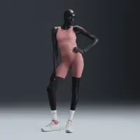 Nike Zenvy Rib женская Dri-FIT Tank Top Pink