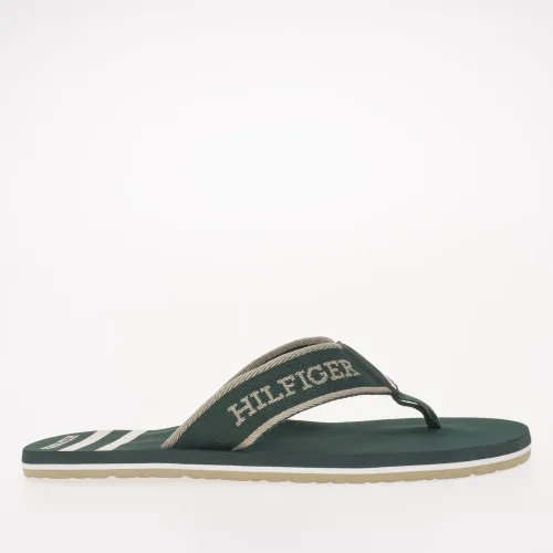 Japonki Tommy Hilfiger Monotype Logo FM0FM05020-MBP - Зелені
