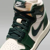 Nike Jordan 1 Retro High OG Little детские Кроссовки цвет коричневый