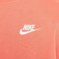 Nike Sportswear Club Fleece Girls' Boxy Crew-Neck світшот Orange