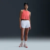 Nike One Classic жіноча Dri-FIT Cropped Tank Top Orange