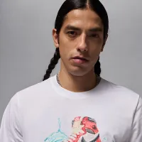 Nike Jordan Flight Essentials AJ1 чоловічі Short-Sleeve футболка колір білий