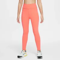 Nike One Big дитячі (Girls') Dri-FIT З високою талією лосіни Orange