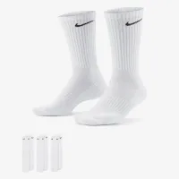 Nike Everyday Cushioned тренировочные Crew носки (3 пары) цвет белый