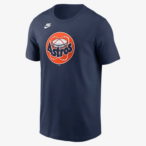 Houston Astros Cooperstown Team Logo чоловічі Nike MLB футболка блакитний