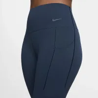Nike Universa жіноча Medium-Support З високою талією Full-Length лосіни з кишенямиблакитний
