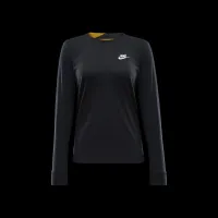 Nike Sportswear Club женская Long-Sleeve футболка цвет черный
