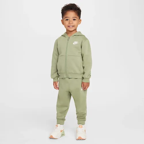 Nike Full-Zip Club набор Toddler 2-Piece Толстовка с капюшоном набор цвет зеленый