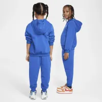 Nike Full-Zip Club набор Little Kids 2-Piece Толстовка с капюшоном набор синий